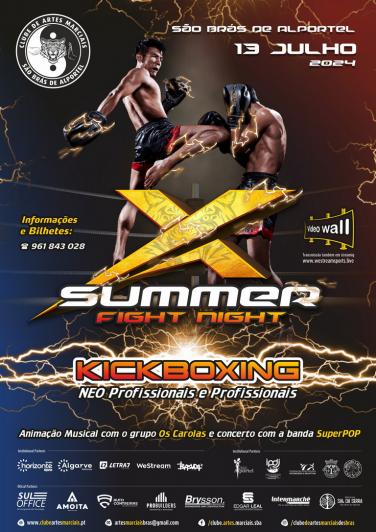 Cartaz - X Gala Summer Fight Night - 2024